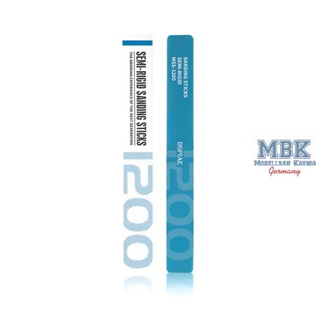 DSPIAE Semi-rigid Sanding Sticks #1200 Grit