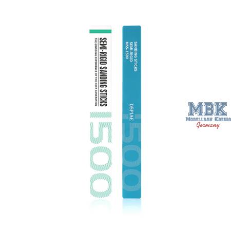 DSPIAE Semi-rigid Sanding Sticks #1500 Grit