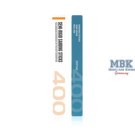 DSPIAE Semi-rigid Sanding Sticks #400 Grit