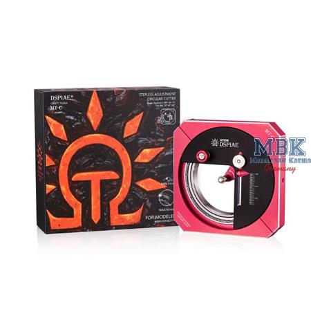 DSPIAE Stepless Adjustment Circular Cutter