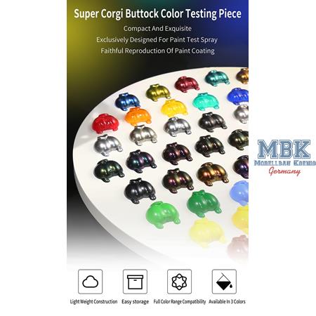 DSPIAE Super Corgi Butt Color Testing Piece-Black