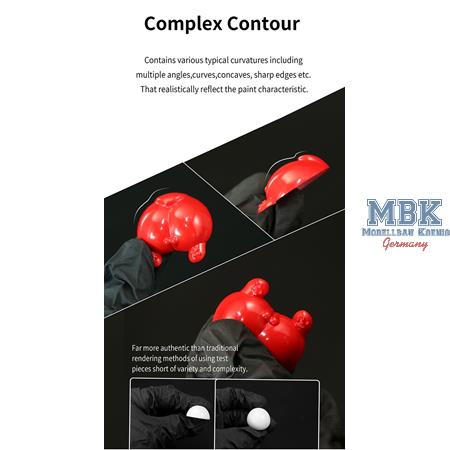 DSPIAE Super Corgi Butt Color Testing Piece-Black