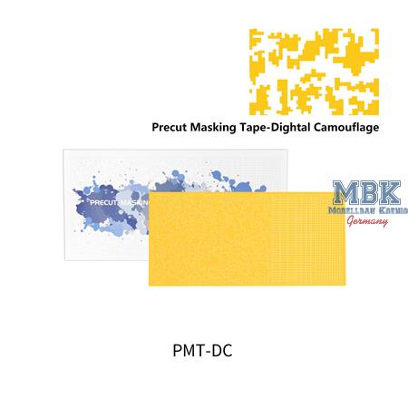 DSPIAE Precut Masking Tape - Digital Camouflage