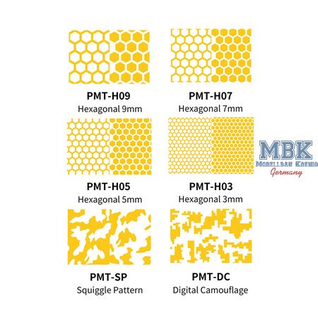 DSPIAE Precut Masking Tape - 3mm Hexagonal