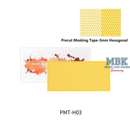 DSPIAE Precut Masking Tape - 3mm Hexagonal