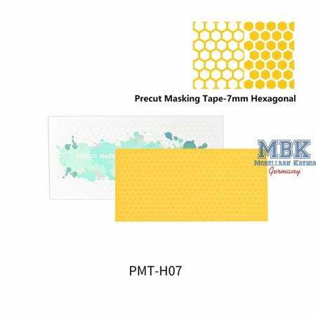 DSPIAE Precut Masking Tape - 7mm Hexagonal