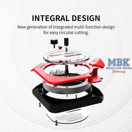DSPIAE Integral Stepless Circular Cutter