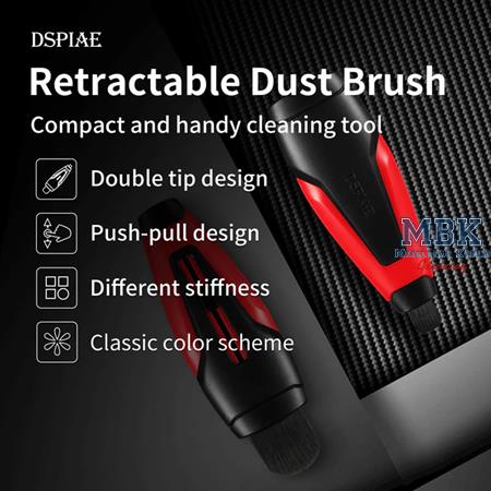 Retractable Dust Brush Double Head / Staubbürste