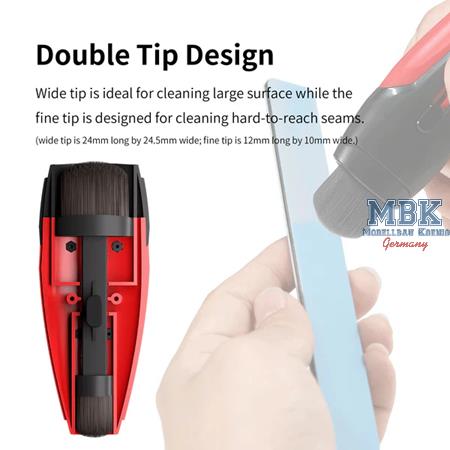 Retractable Dust Brush Double Head / Staubbürste