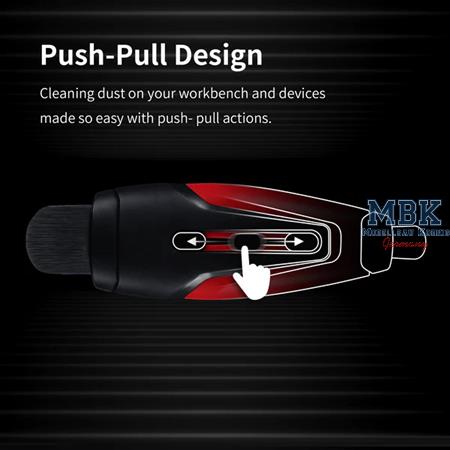 Retractable Dust Brush Double Head / Staubbürste