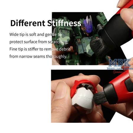 Retractable Dust Brush Double Head / Staubbürste