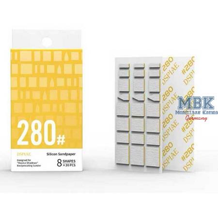 DSPIAE Silicon Sandpaper #280 Grit