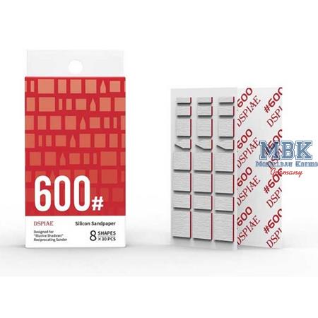 DSPIAE Silicon Sandpaper #600 Grit
