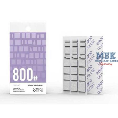 DSPIAE Silicon Sandpaper #800 Grit