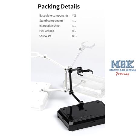 DSPIAE General Purpose Model Display Stand-Clear