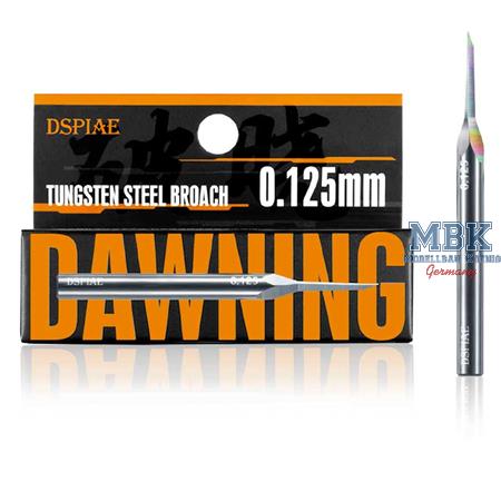 DSPIAE Dawning Tungsten Steel Push Broach 0.125mm