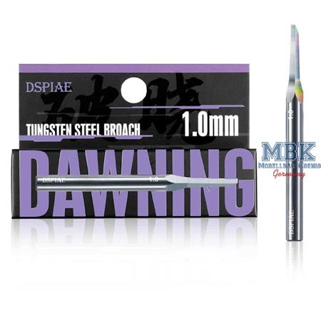 DSPIAE Dawning Tungsten Steel Push Broach 1.0mm