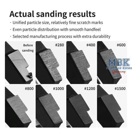 DSPIAE XSP-280 Adhesive sandpaper #280