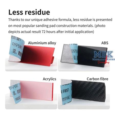 DSPIAE XSP-280 Adhesive sandpaper #280