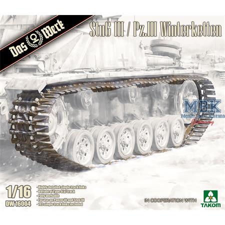 TOP-SET Panzer III Ausf.J 3in1 & Winterketten 1:16
