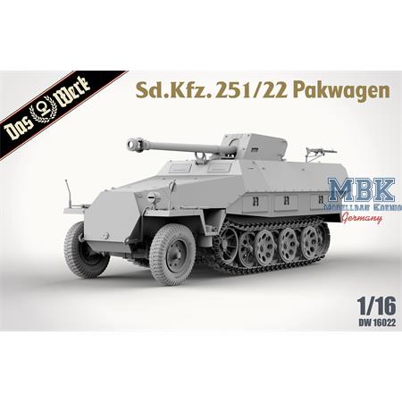 Sd.Kfz.251/22 Ausf.D "Pakwagen" (1:16)