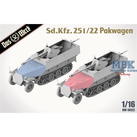 Sd.Kfz.251/22 Ausf.D "Pakwagen" (1:16)