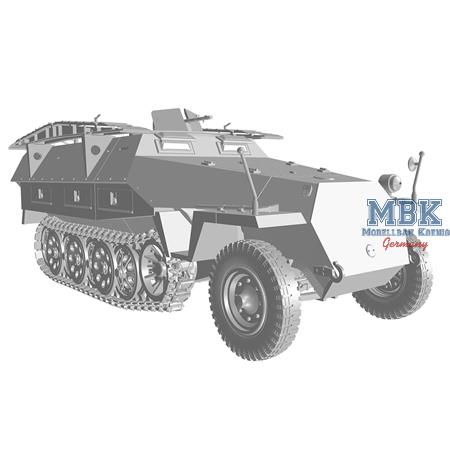 Mtl.Pi.Pzwg. Sd.Kfz.251/7 Ausf.D (2 in 1)