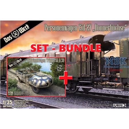 TOP-SET Personenwagen Cid-27+ Schwimmwagen Trippel