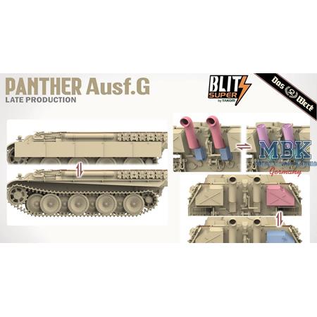 16x Panther Ausf. G Late Prod. - SUPER BLITZ