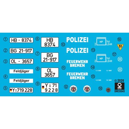 Kurierwagen Typ 181 - Doppelset