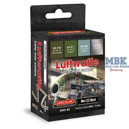 DWC-03 Luftwaffe Late Colors Set (Lifecolor)
