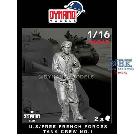 U.S/Free French Forces Tank Crew No.1