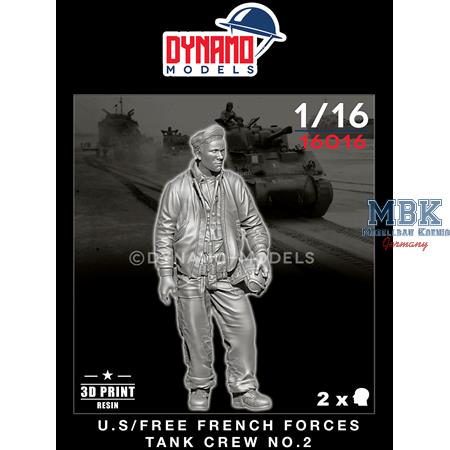 U.S/Free French Forces Tank Crew No.2