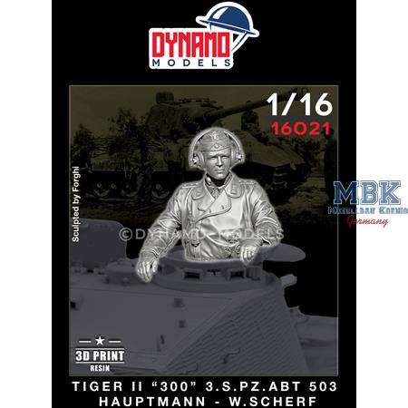Tiger II “300” s.Pz.Abt 503 Hauptmann - W.Scherf