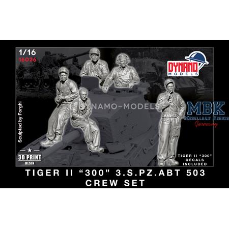 Tiger II “300” s.Pz.Abt 503 Crew Set