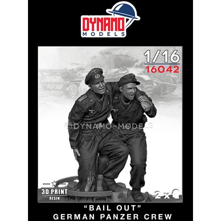 "Bail out" German Panzer Crew