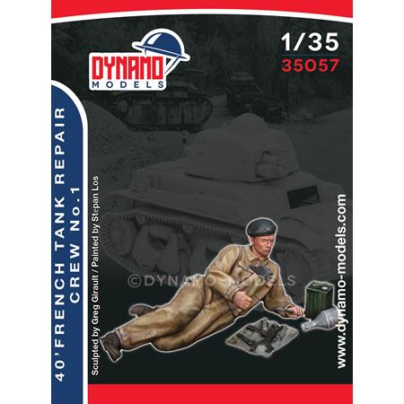 40’ French Tank Repair Crew No.1