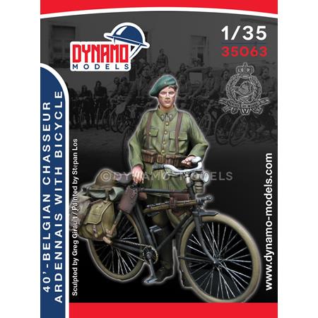 ’40 – Belgian Chasseur Ardennais with Bicycle