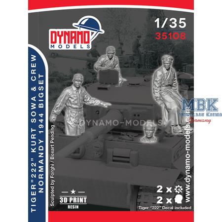 WSS - Tiger 222 Crew Normandy 1944 Big Set