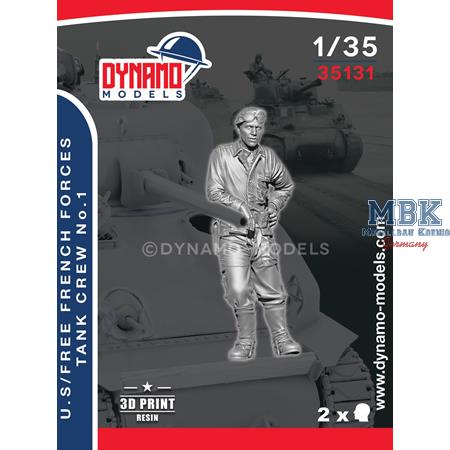 U.S/Free French Forces Tank Crew No.1