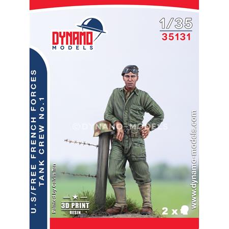 U.S/Free French Forces Tank Crew No.1