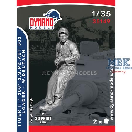 Tiger II “300” s.Pz.Abt 503 Loader - W.Deutsch