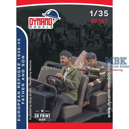 Civilian – Father and Son Sitting in car