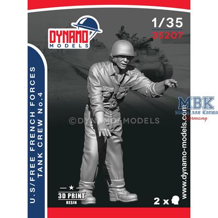 U.S. / Free French Forces Tanker 1944 No.4