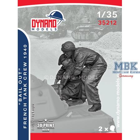 1940 French Tank Crew “Bail Out” Set