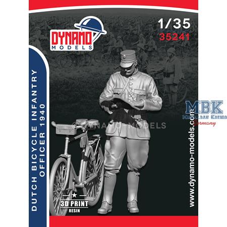 Dutch Army Infantry Bicycle Officer 1940 w.Bicycle
