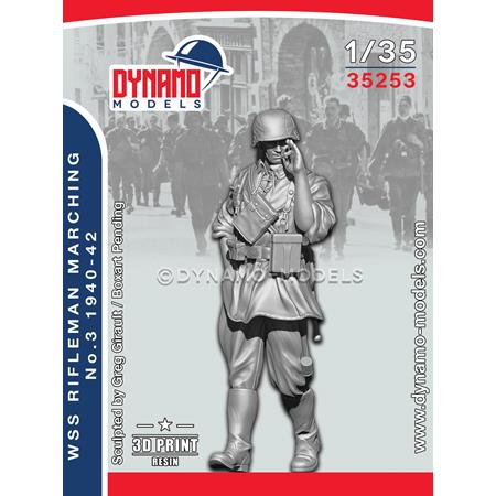 WSS Rifleman marching 1940-42