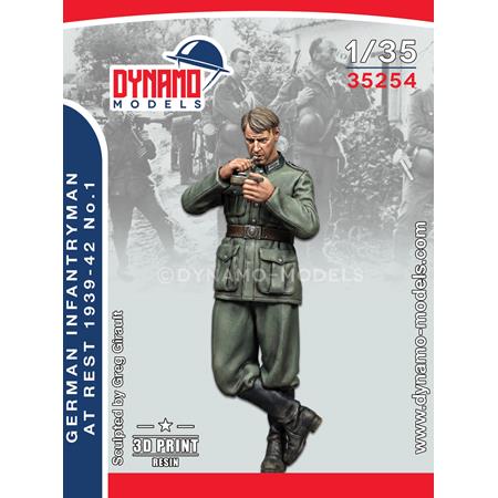 German Infantryman at Rest 1939-42 No.1