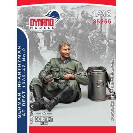 German Infantryman at Rest 1939-42 No.2