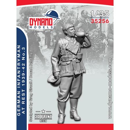 German Infantryman at Rest 1939-42 No.3
